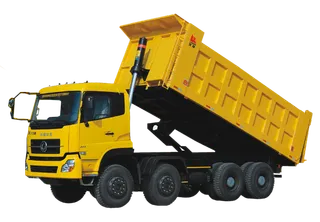 免抠自卸车，卡车，运输，道路