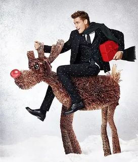 骑着驯鹿的人 骑着驯鹿的人