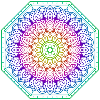 花纹装饰底图线条