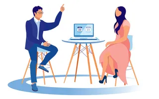 扁平化人物场景办公互联网等距ai矢量设计网页海报UI素材插画