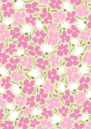 粉色紫色清爽碎花背景