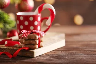 圣诞节装饰特写