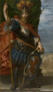 卡杜佐，维森特，阿陶弗，国王戈多风景画油画