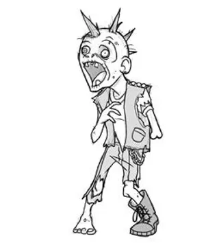 朋克摇滚 PNG免抠