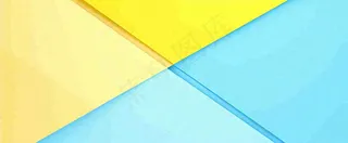 黄蓝矩形背景