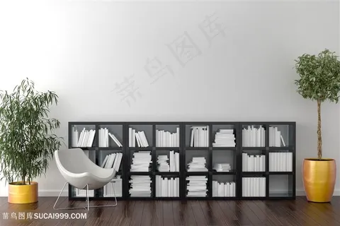 书房软装效果图高清