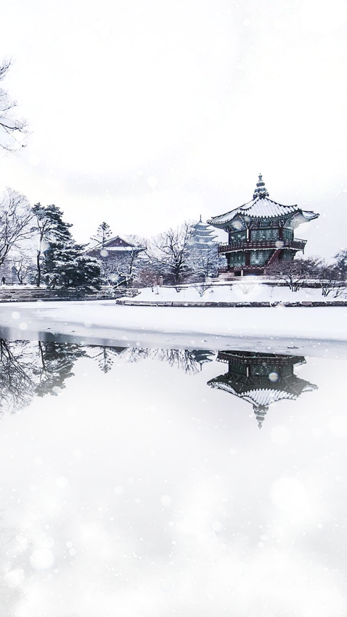 雪天下雪冬天
