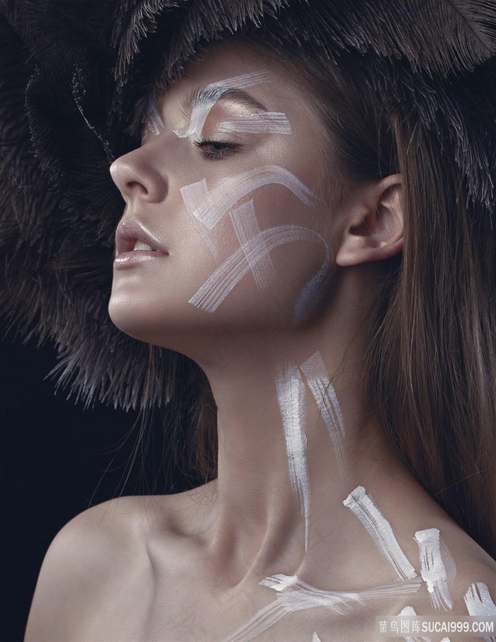 化妆品模特美容