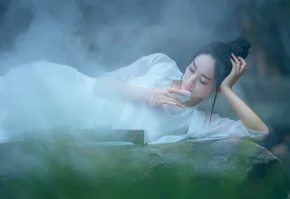 摄影图片人物美女模特照片