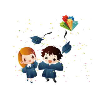 卡通 素材 人物 动画 插图