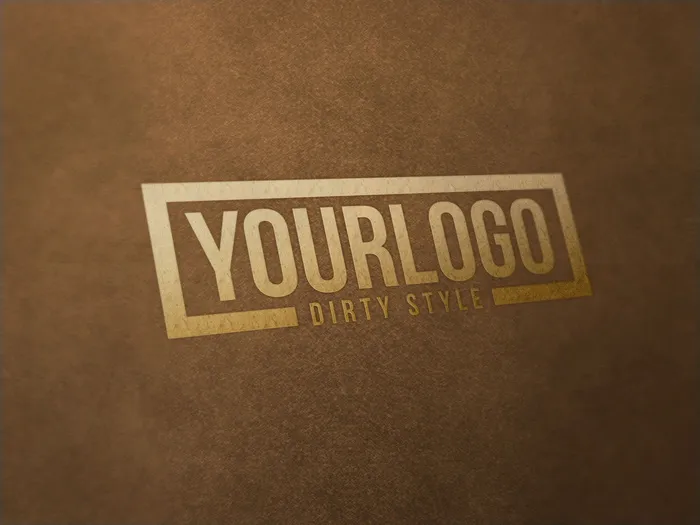 LOGO样机展示效果psd模版下载