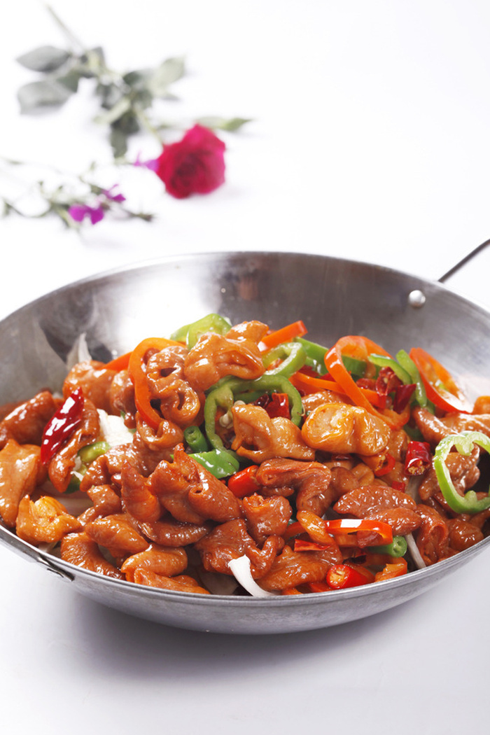干锅美食焖锅湘菜麻辣香辣纸锅干锅肥肠 