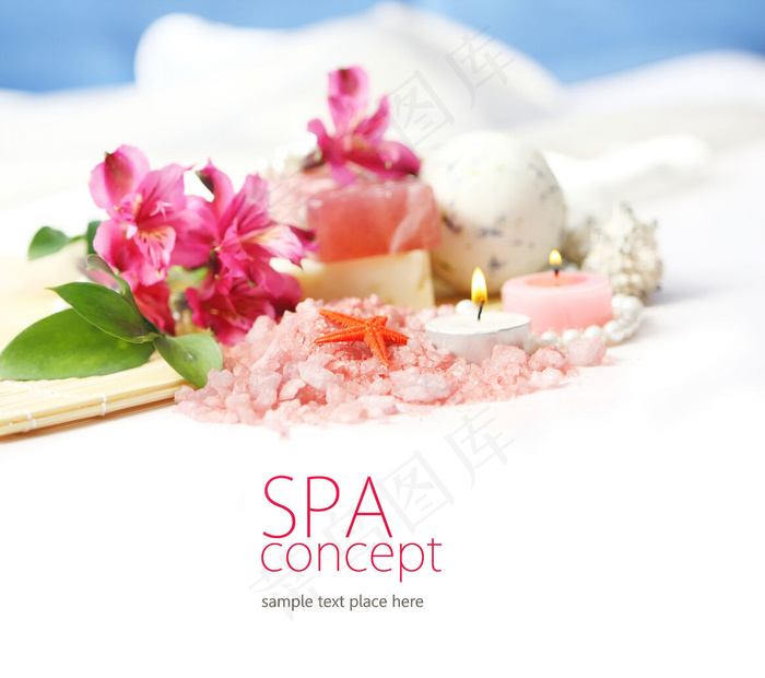 SPA美容养生材料图片