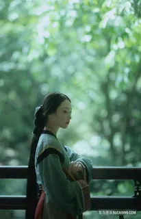 唯美写真古装美女图片素材