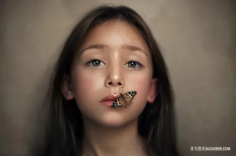 欧美小萝莉美女人像艺术图片