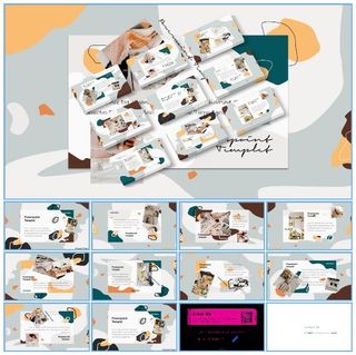 Plog碎碎念主题ppt模板