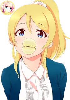 鸭嘴卡通女孩简笔素材