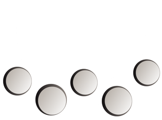 灰色圆环垂钓装饰