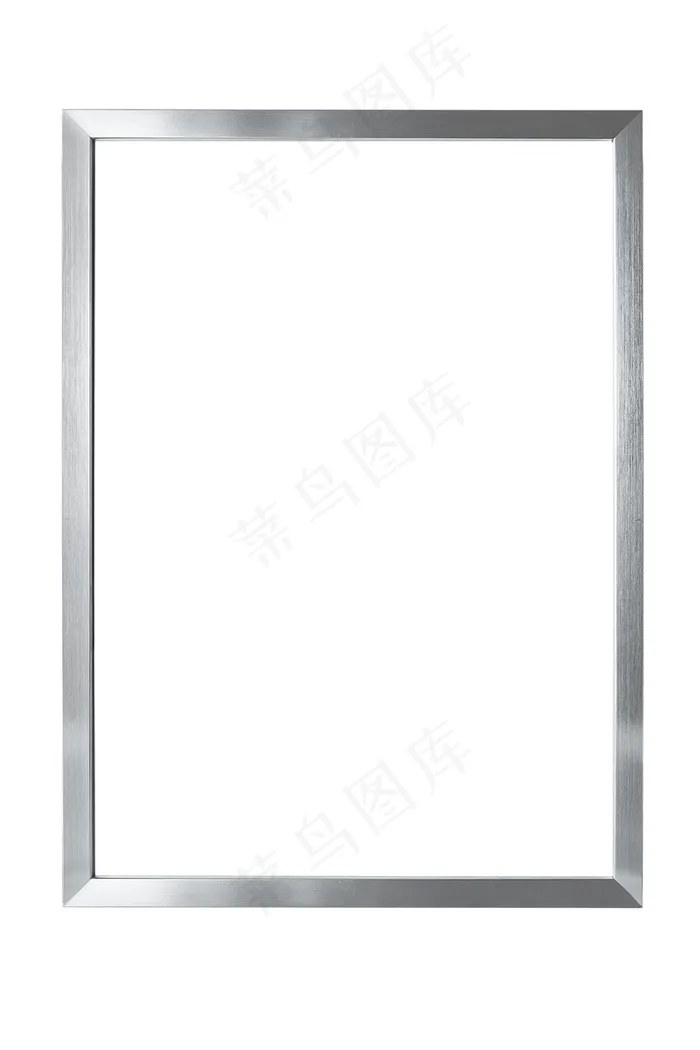 银色的金属边框