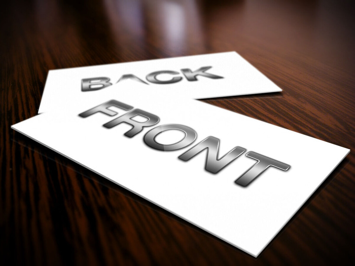 名片样机设计素材