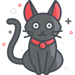 小猫简笔画图标