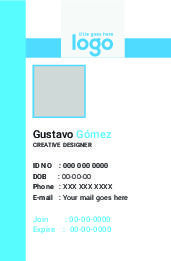 上岗工作证名片