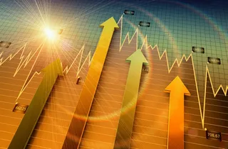 股票涨幅曲线图片