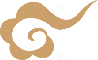 中式传统祥云中国风古典水纹吉祥图案免抠