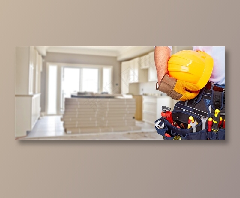 建筑施工的工人素材图片