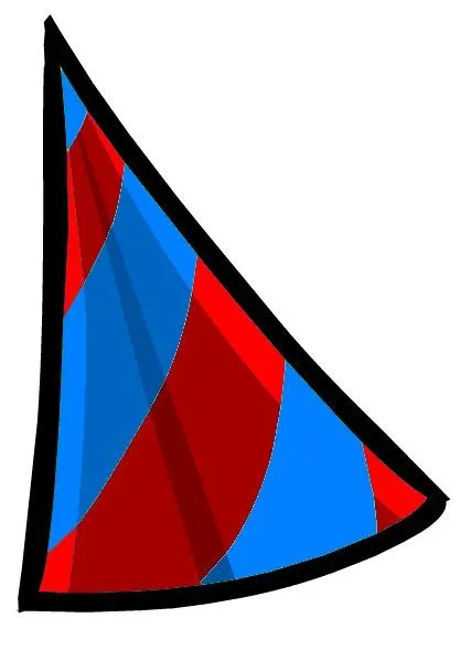 派对生日帽 PNG免抠(427x589)