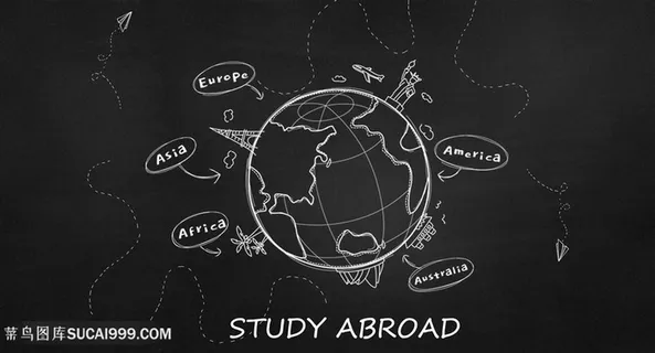 海外留学绘画手绘素描地球 海外留学绘画手绘素描地球