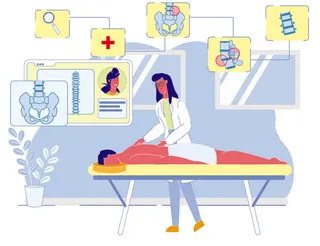 扁平化人物场景办公互联网等距ai矢量设计网页海报UI素材插画