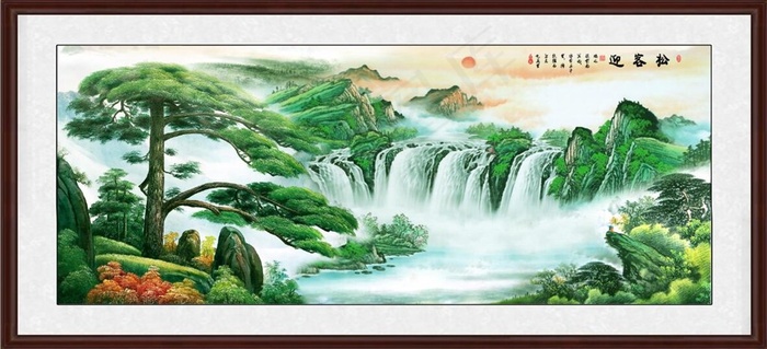 山水风景挂画