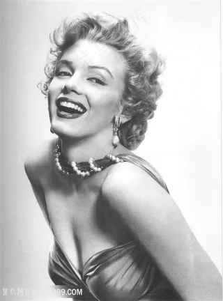玛丽莲梦露高清唯美黑白艺术照