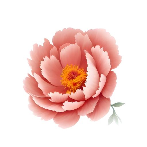 花牡丹花免抠(2048x2048)