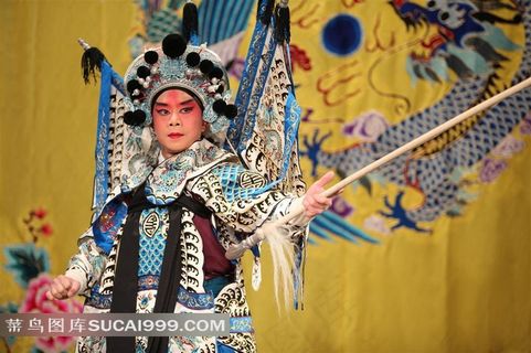 戏曲古装武生素材