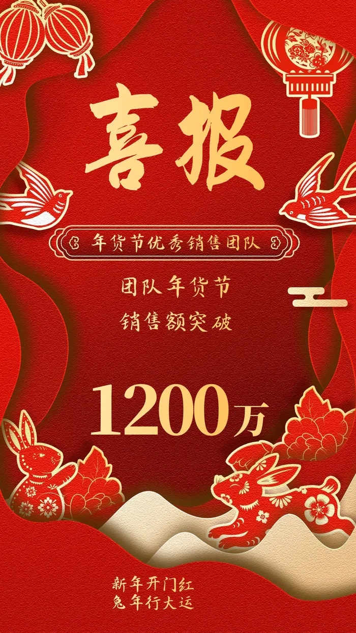 元旦宣传海报cdr矢量模版下载