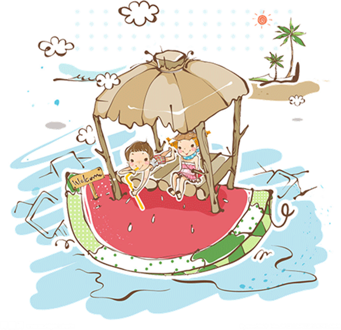 卡通 素材 人物 动画 插图