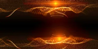 黑金大气海报背景图片