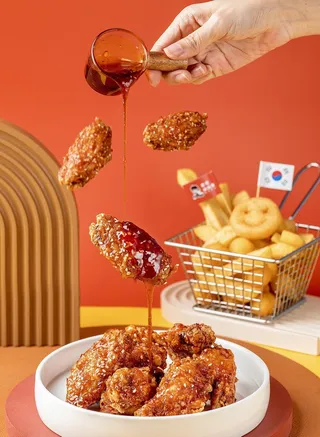 韩式炸鸡图七三