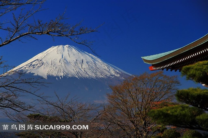 富士山美景素材摄影