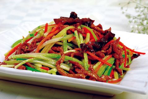 0911XC-533萝卜炒肉丝