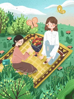 大气妇女节女神女王女生母亲节卡通手绘插图插画海报素材设计模板 大气妇女节女神女王女生母亲节卡通手绘插图插画海报素材设计模板