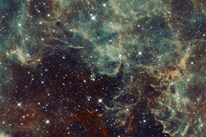 唯美浪漫星云星空海报背景