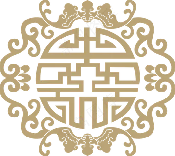 中国风传统吉祥寓意图案古代喜庆祥瑞纹样纹饰PNG免抠