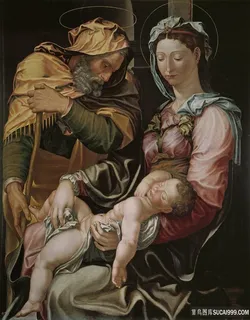 康特，雅各布达尔-圣家族油画