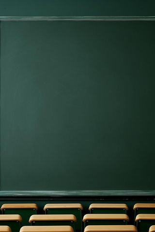 桌椅黑板学生教师简约背景