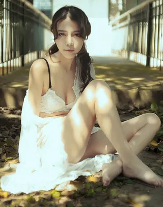 摄影图片人物美女模特照片