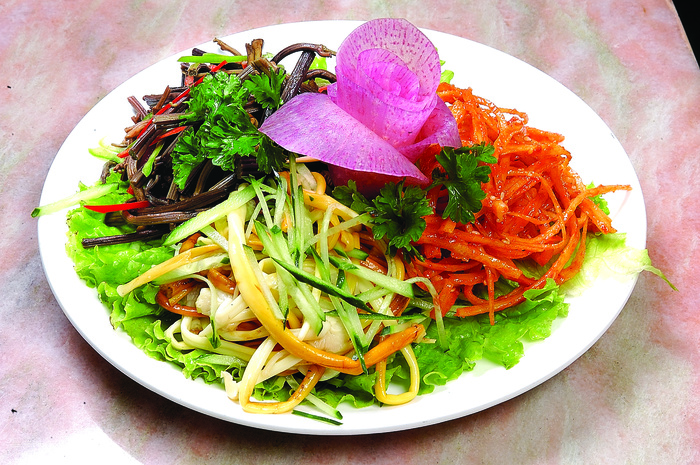拌三色野菜