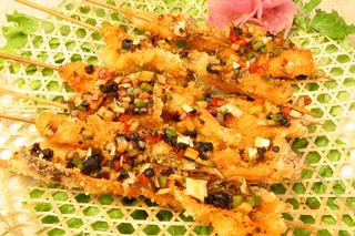 粤菜1625老干妈酥鱼串f
